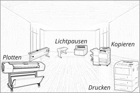 Reproservice - Leistungen der INFOTEC Bauconsult Kilian aus Dresden